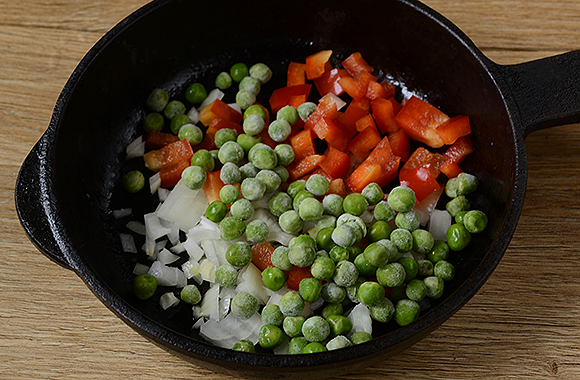 рис с овощами и омлетом рецепт фото 4